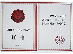 全國(guó)五一勞動(dòng)獎(jiǎng)?wù)? style=